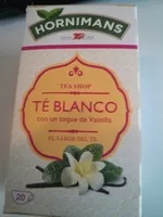 Suhkru kogus sees Té blanco con un toque de vainilla
