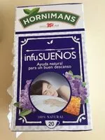 Suhkru kogus sees Infusueños Infusión De Pasiflora Lavanda y Miel Hornimans