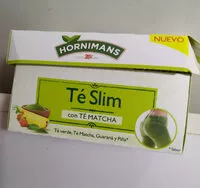 Suhkru kogus sees Hornimans Té SLIM