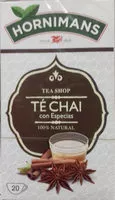 Suhkru kogus sees Té Chai con especias