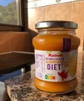 Quantité de sucre dans Confiture diet abricot