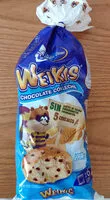 Suhkru kogus sees BOLLERÍA CON PEPITAS DE CHOCOLATE CON LECHE