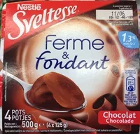 Amount of sugar in Ferme & Fondant Chocolat