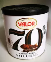 İçindeki şeker miktarı Cacao negro  soluble