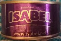 Sucre et nutriments contenus dans Isabel