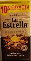 Zuckermenge drin Café molido mezcla intensa