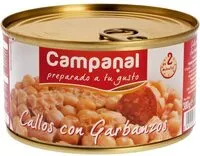 Quantité de sucre dans Callos con garbanzos