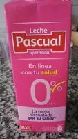 Quantité de sucre dans Leche desnatada 0%