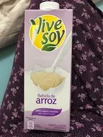 Sugar and nutrients in Vive soy