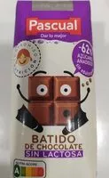 Quantité de sucre dans Batido de chocolate sin lactosa