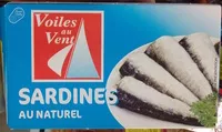 Sucre et nutriments contenus dans Voiles au vent