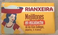 Количество сахара в Mejillones en escabeche de las Rías Gallegas