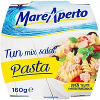 Sokerin määrä sisällä Pasta mix salad