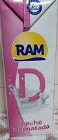 Quantité de sucre dans RAM DESNATADA