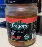 Cantidad de azúcar en Aceitunas con hueso