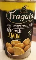 Cantidad de azúcar en Stoneless Manzanilla Olives filled with lemon