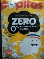 入っている砂糖の量 Palomitas de maiz
