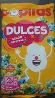 入っている砂糖の量 Popitas Palomitas Dulces