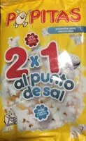 入っている砂糖の量 Palomitas para microondas