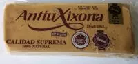 Sucre et nutriments contenus dans Antiu xixona