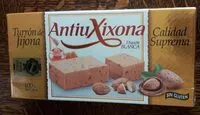 Sokerin määrä sisällä Turron  de Jijona