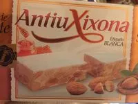 Gula dan nutrisi di dalamnya Antiu xixona