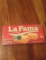 चीनी की मात्रा Turrón de jijona