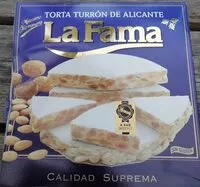 चीनी की मात्रा Torta turrón de Alicante
