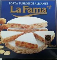 चीनी की मात्रा Torta turron de alicante