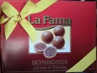 चीनी की मात्रा Bombones Delicias de chocolate