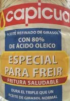 Cantidad de azúcar en Aceite refinado de girasol