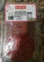 İçindeki şeker miktarı Chorizo túnel pimienta