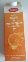 Sokerin määrä sisällä Zumo de naranja