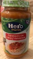 Sucre et nutriments contenus dans Hero nanos