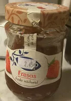 Suhkru kogus sees Confitura de fresa