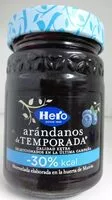 Suhkru kogus sees Mermelada de arándanos