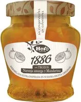 Suhkru kogus sees 1886 con Trozos naranja amarga y mandarina