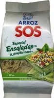 Sokerin määrä sisällä Arroz especial ensaladas y guarniciones