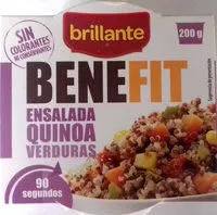 含糖量 Benefit ensalada quinoa y verduras