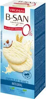 Jumlah gula yang masuk B-San galletas de chocolate blanco