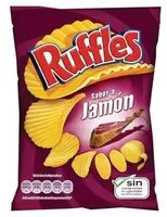 Quantité de sucre dans Papas ruffles sabor jamón