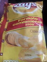 Azúcar y nutrientes en Plastica lay s