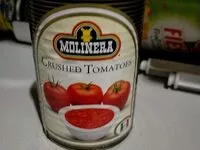 Quantité de sucre dans Crushed tomatoes