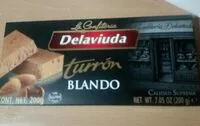 Quantité de sucre dans Turrón blando
