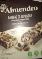 Sucre et nutriments contenus dans El almendro