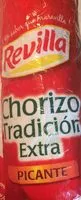 चीनी की मात्रा Chorizo traditión extra picante