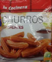 Quantité de sucre dans Churros crujientes