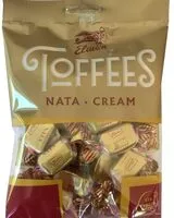 入っている砂糖の量 Caramelos blandos de toffee con nata