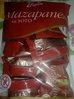 入っている砂糖の量 Mazapanes de SOTO