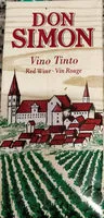 चीनी की मात्रा Vino tinto